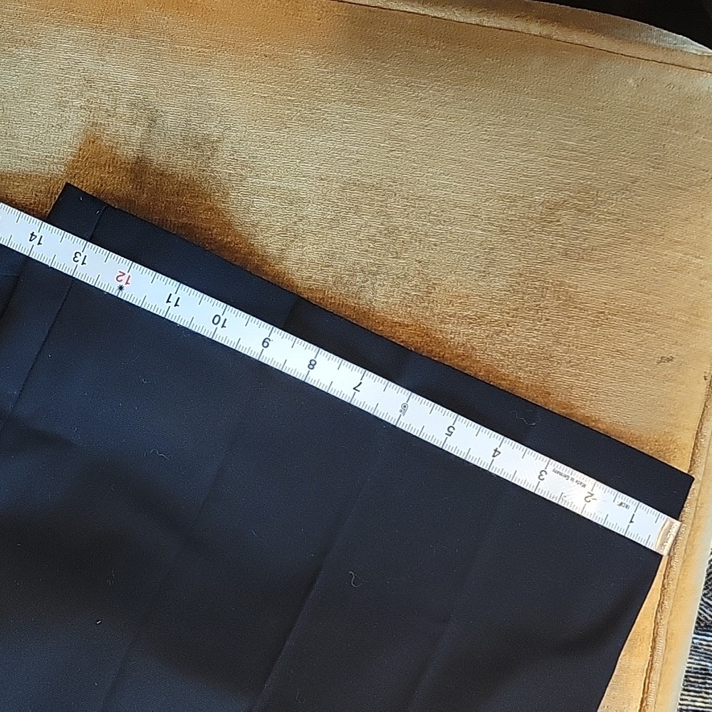 Harlow Super Wide Leg Trouser in Brushed Twill - Picture 9 of 9